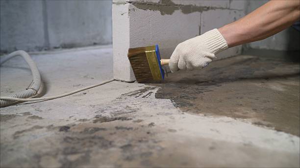 SJ Waterproofing Pros Interior Drainage System coverage map for Prospect, KY and surrounding area